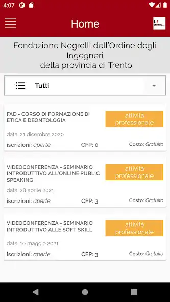 Play Ordine Ingegneri Trento  and enjoy Ordine Ingegneri Trento with UptoPlay