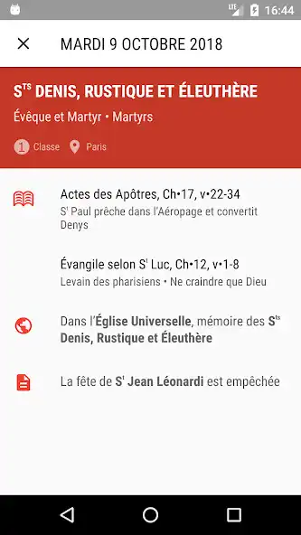 Play ORDO: calendrier liturgique as an online game ORDO: calendrier liturgique with UptoPlay
