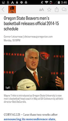 Play OregonLive: OSU Hoops News as an online game OregonLive: OSU Hoops News with UptoPlay