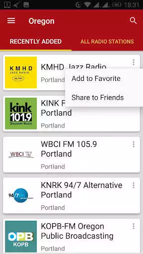 Play Oregon Radio Stations