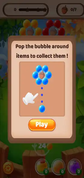 Play Oreo Bubble Shooter as an online game Oreo Bubble Shooter with UptoPlay