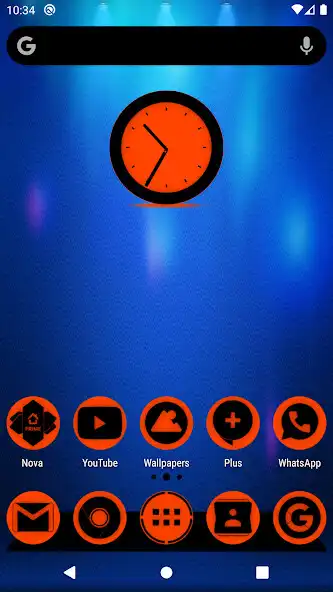 Play Oreo Orange Icon Pack P2  and enjoy Oreo Orange Icon Pack P2 with UptoPlay