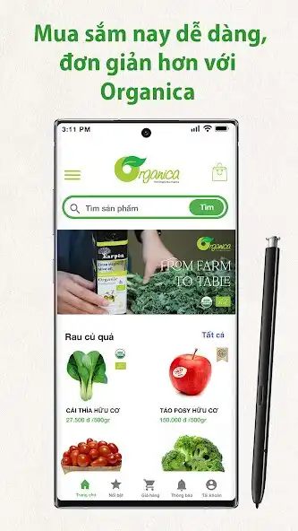 Play Organica - Mua thực phẩm hữu c  and enjoy Organica - Mua thực phẩm hữu c with UptoPlay