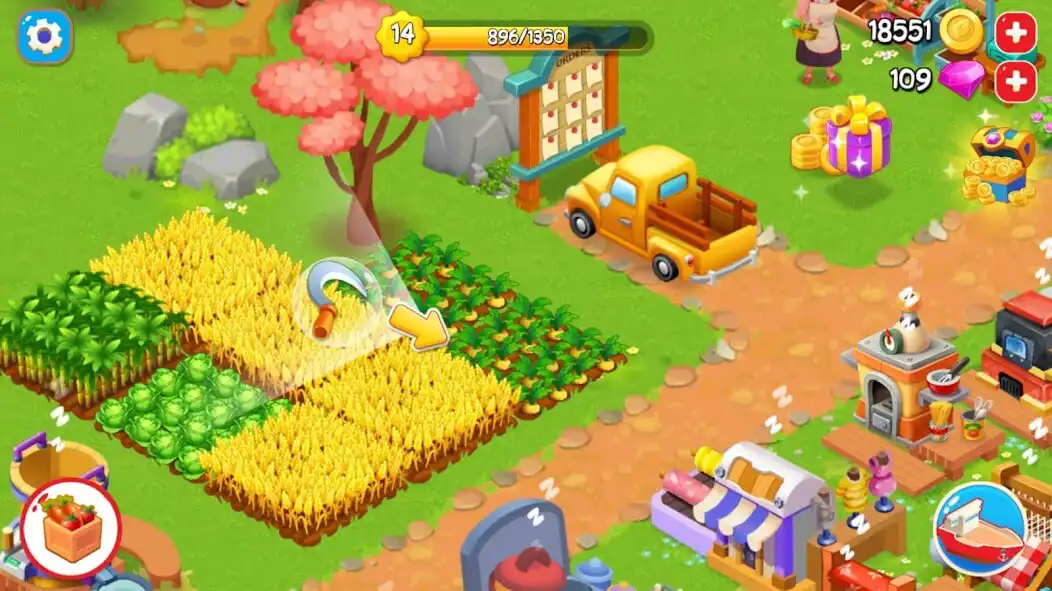 Play Organic Farm as an online game Organic Farm with UptoPlay