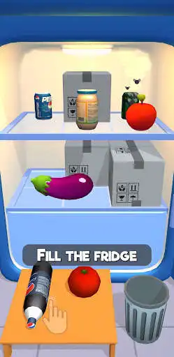 Play Organize Fridge as an online game Organize Fridge with UptoPlay
