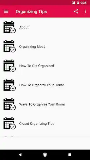 Play APK Organizing Tips  and enjoy Organizing Tips with UptoPlay com.tstapps.organizing.tips