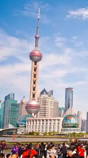 Play Oriental Pearl Wallpapers as an online game Oriental Pearl Wallpapers with UptoPlay