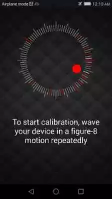 Play Orientation Sensor Calibration