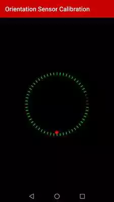 Play Orientation Sensor Calibration