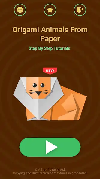 Play Origami Animals From Paper as an online game Origami Animals From Paper with UptoPlay