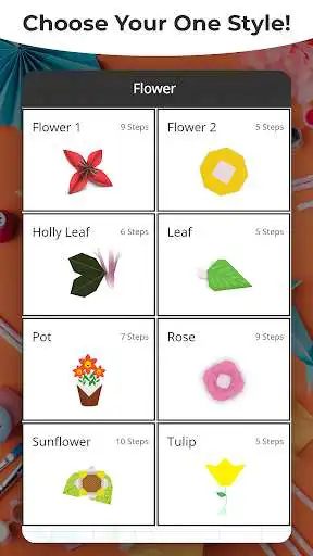 Play Origami Design App For Kids as an online game Origami Design App For Kids with UptoPlay