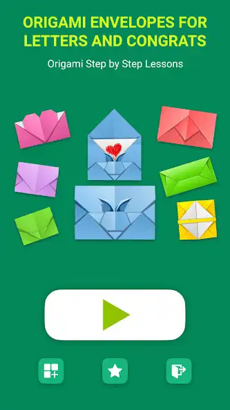 Play Origami Envelopes From Paper as an online game Origami Envelopes From Paper with UptoPlay