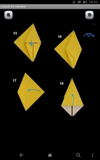 Play Origami for Valentine