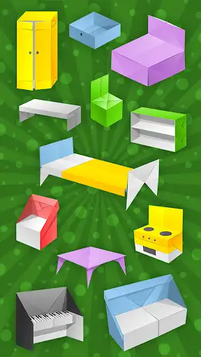 Play Origami Furniture From Paper  and enjoy Origami Furniture From Paper with UptoPlay