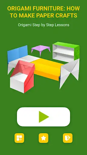 Play Origami Furniture From Paper as an online game Origami Furniture From Paper with UptoPlay