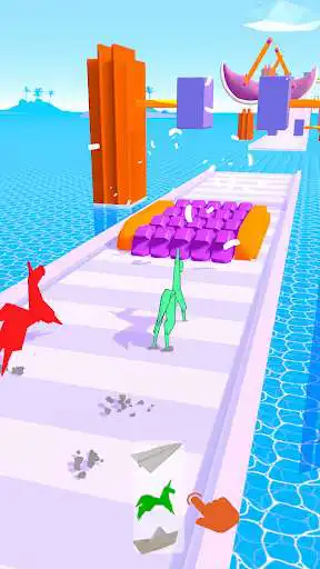 Play Origami Run  and enjoy Origami Run with UptoPlay