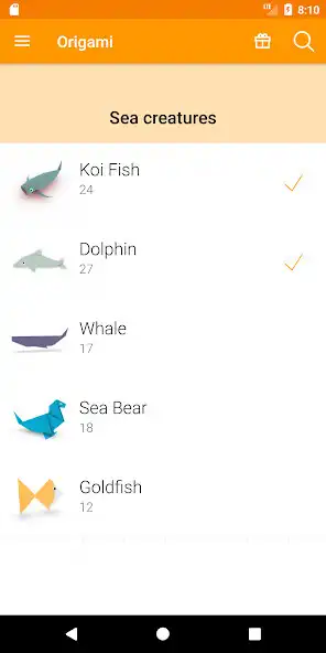 Play Origami Sea Creatures Instructions  and enjoy Origami Sea Creatures Instructions with UptoPlay