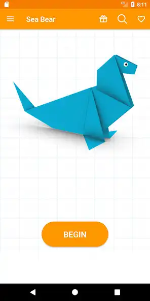 Play Origami Sea Creatures Instructions as an online game Origami Sea Creatures Instructions with UptoPlay