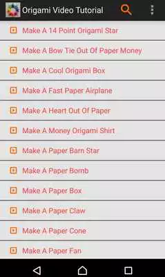 Play Origami Video Tutorial