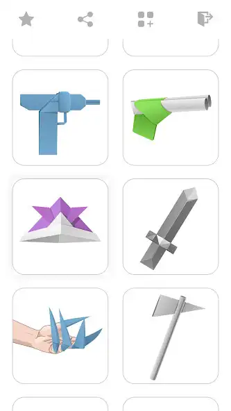 Play Origami Weapon Guides as an online game Origami Weapon Guides with UptoPlay