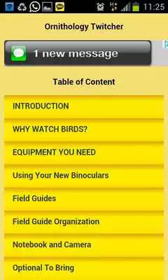 Play Ornithology and Twitcher Apps