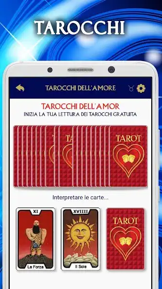 Play Oroscopo di Oggi - Tarocchi as an online game Oroscopo di Oggi - Tarocchi with UptoPlay