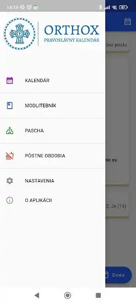 Play ORTHOX - Pravoslávny kalendár as an online game ORTHOX - Pravoslávny kalendár with UptoPlay