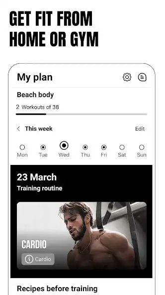 Play ORUX - Workouts and nutrition as an online game ORUX - Workouts and nutrition with UptoPlay
