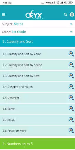 Play Oryx Learning as an online game Oryx Learning with UptoPlay