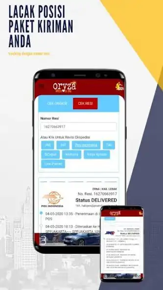 Play ORYZA - Cek Ongkir Kirim Barang as an online game ORYZA - Cek Ongkir Kirim Barang with UptoPlay