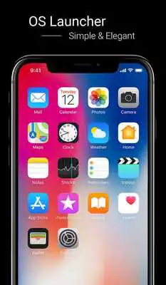 Play OS 11 Launcher for Phone X