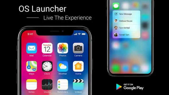 Play OS 11 Launcher for Phone X