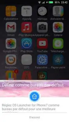 Play OS11 launcher HD for phone 8