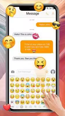 Play OS 12 Orange - SMS, MMS Theme, OS color style