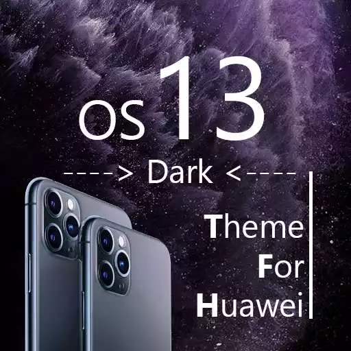 Play Os-13 Dark theme for Huawei APK