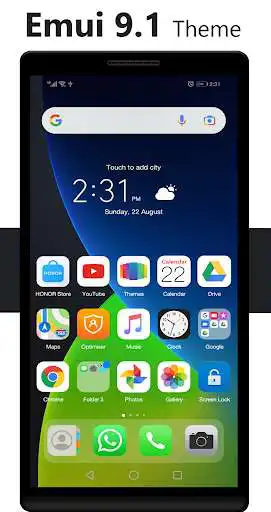 Play OS 14 Theme for Huawei as an online game OS 14 Theme for Huawei with UptoPlay