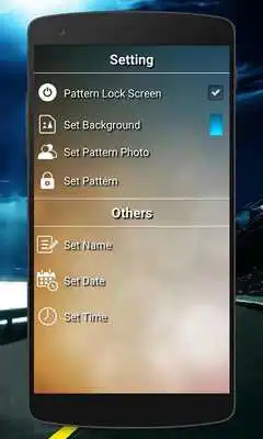 Play OS9 Photo Pattern Lock Screen