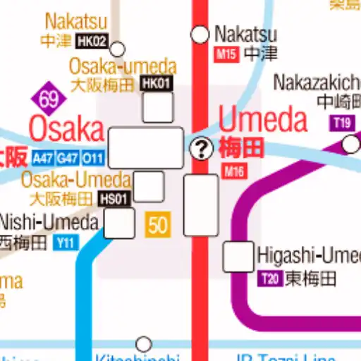 Play Osaka Metro Map 2023 APK