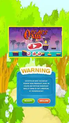 Play Oscar The Chameleon desert Run