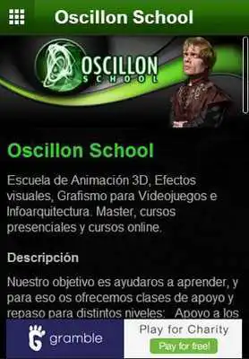 Play Oscillon School