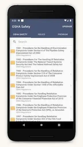 Play OSHA Safety - Laws and Regulations 1910 1926 1904 as an online game OSHA Safety - Laws and Regulations 1910 1926 1904 with UptoPlay