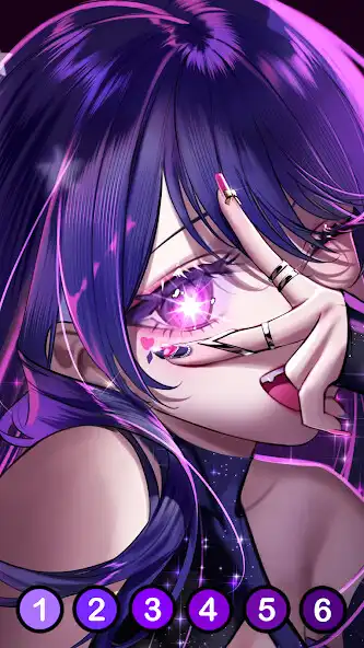 Play Oshi no Ko Coloring Book as an online game Oshi no Ko Coloring Book with UptoPlay