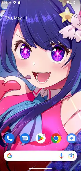 Play Oshi no Ko Hoshino Wallpaper  and enjoy Oshi no Ko Hoshino Wallpaper with UptoPlay