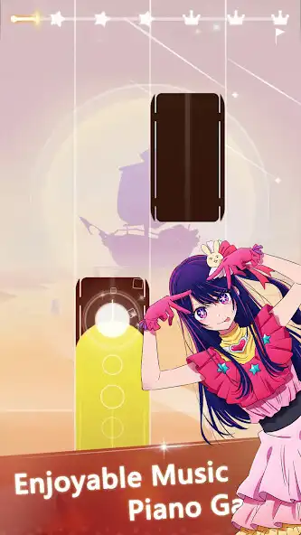 Play OSHI NO KO Tiles Piano My Star  and enjoy OSHI NO KO Tiles Piano My Star with UptoPlay
