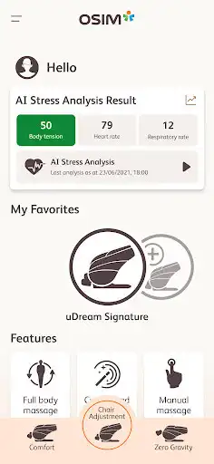 Play OSIM uDream  and enjoy OSIM uDream with UptoPlay