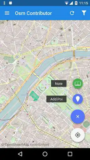Play APK OSM Contributor  and enjoy OSM Contributor with UptoPlay io.mapsquare.osmcontributor