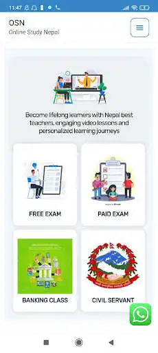Play OSN - Online Study Nepal as an online game OSN - Online Study Nepal with UptoPlay