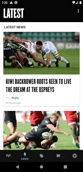 Play Ospreys Rugby as an online game Ospreys Rugby with UptoPlay