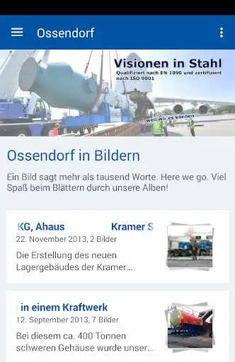 Play Ossendorf GmbH Stahlbau  and enjoy Ossendorf GmbH Stahlbau with UptoPlay