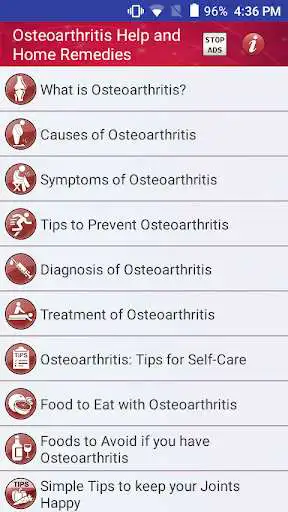 Play APK Osteoarthritis Joint Pain Treatment Home Remedies  and enjoy Osteoarthritis Joint Pain Treatment Home Remedies using Ap